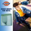 Dickies Boys Underwear 4 Pack Boxer Briefs for Boys Durable