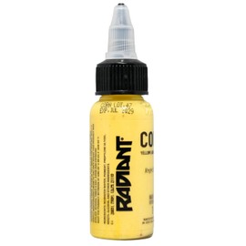Radiant Colors - Tattoo Ink Corn Color Tattooing and Shading Real Human Skin 1oz Bottle