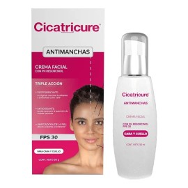 Cicatricure Anti Manchas Crema 50g Fps Resorcinol