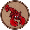 Great Boy Scout Patrol Patch - The Lobster Patrol (#555)