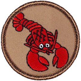 Great Boy Scout Patrol Patch - The Lobster Patrol (#555)