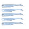 SMB #104 Precision 3/4" Concave Curved Carving Blades (5/25/100/300) (5)