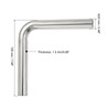 PATIKIL 90 Degree Sanitary Extended Pipe, 1inch OD Mandrel Bend