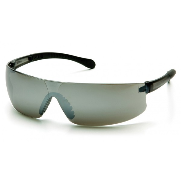 Pyramex Provoq Safety Glasses,Silver Mirror Frame, Silver Mirror Lens S7270S