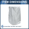 INFINAUTO Tire Cover, 73cm Diameter 110cm Height Light Vehicle Tire