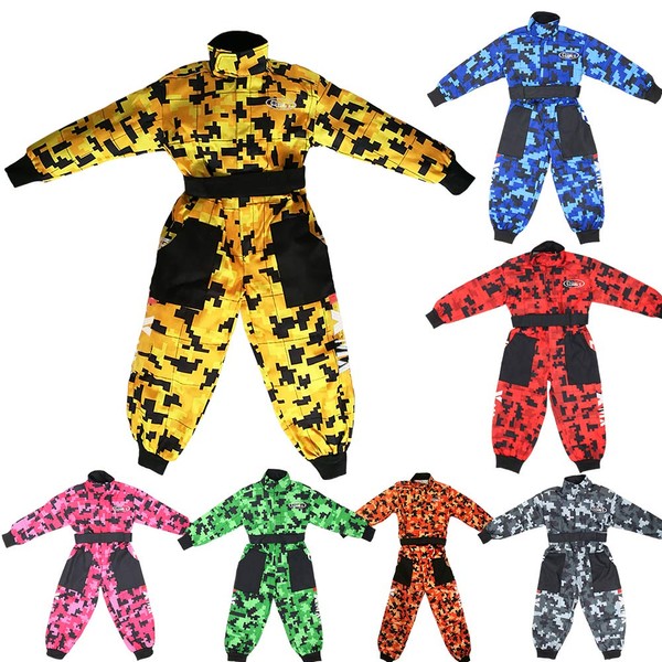Zorax Zorax Soft interior/durable exterior CUB Kids Motocross CAMO Suit