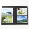 MUJI Hardcover Album, KG Size, 2 Tiers, 20 Pages, Dark