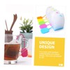 KICHOUSE Wear-Resistant Tea Strainer Bag Reusable Tea Infuser for Loose