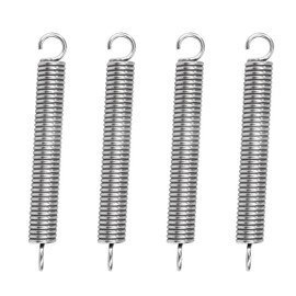 GUNGY Tension Springs with Hooks Stainless Steel Tension Spring Tension Spring 80 mm Outer Diameter 10 mm Wire Diameter 1.6 mm Hook Angle 90 Degree Maximum Tensile Force 7.9 kg 1.6 x 10 x 80 mm Pack