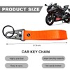 ZNDAW Motorcycle Keychain, Fabric Multifunctional Motorcycle Key Chain Holder, Anti-Lost