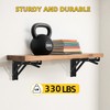 AINVLPRO Folding Shelf Brackets Heavy Duty Stainless Steel – Wall