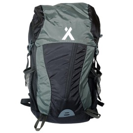 Bear Grylls 45L Hiking Hydration Backpack, Day Pack With 2L Water Bladder, Lightweight and Perfect for Camping, Running, Cycling, Mountain Biking, Skiing, Snowboarding For Men and Women - Black