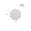 DGZZI 30PCS Microwave Oven Kiln Paper 2.7 Inch Round Insulated