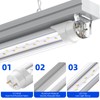 Barrina T8 LED Bulbs 4 Foot, Type B, 24W, 3200LM,