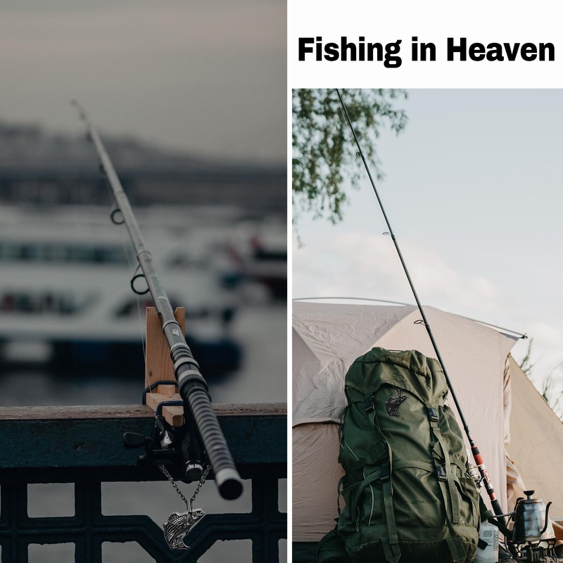 Black Fish Urn Necklace for Ashes for Men In Loving