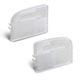 HERCOO Interior Dome Light Cover Roof Map Light Lens 34401-SDA-A21 34402-SDA-A21 Right Left Side Compatible with Honda Accord Hybrid Civic Element Odyssey Pilot Ridgeline with Sunroof Only