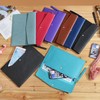 Wonderpool A4 Faux Leather Envelope Documents Multifunction Folders Stationery Bag