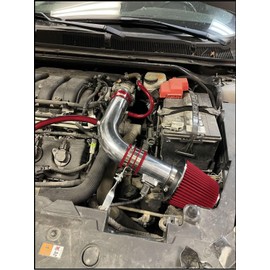 INTAKEKAI Performance Air Intake (Compatible with 2013-2017 FORD FLEX TAURUS 3.5 3.5L LIMITED SE SEL V6 MODELS) (RED)