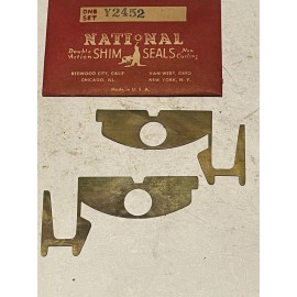 National 1932-1941 Ford-Mercury 8 Cyl Engine Crankshaft Rear Main Bearing Shims 1/64"