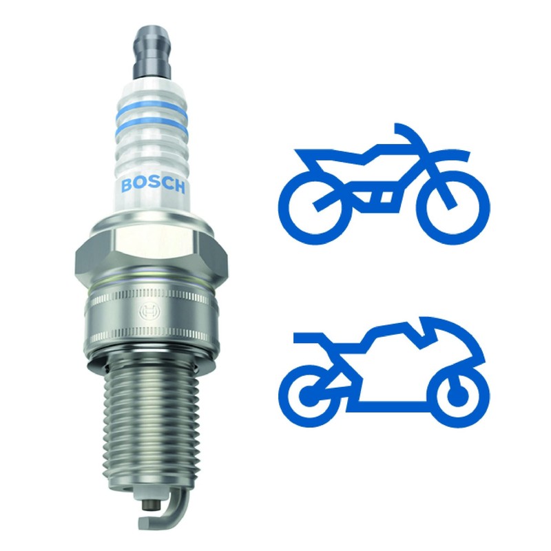 Bosch W7DC - Spark Plugs Nickel - 1 piece