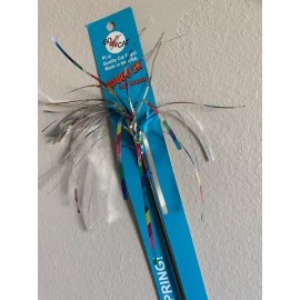 GO CAT SPARKLER WANDS CAT KITTEN TOYS LONG TEASER 36" CHOOSE A MODEL - 36" Sparkler Wand