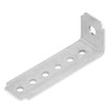 TSSS 20pcs 80x28mm Multi-Hole Angle Corner Braces, Stainless Steel 201