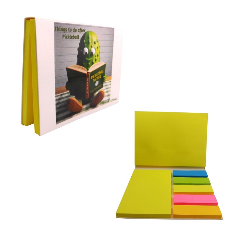 Pickleball Notepad Funny Memo Things to Do After Match Pickleballer