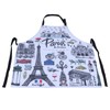 Multifunction Work Apron Adjustable Sleeveless Apron for Garden Cleaning Restaurant