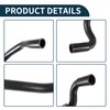 RATCHROLL Radiator Hose for Volvo S80 1998-2001 Rubber 1 Pcs