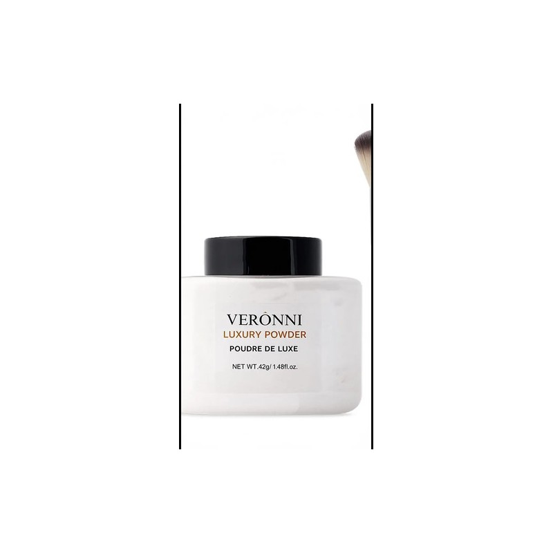 Polvo Fijador Banana Traslucido Setting Powder Con Brocha