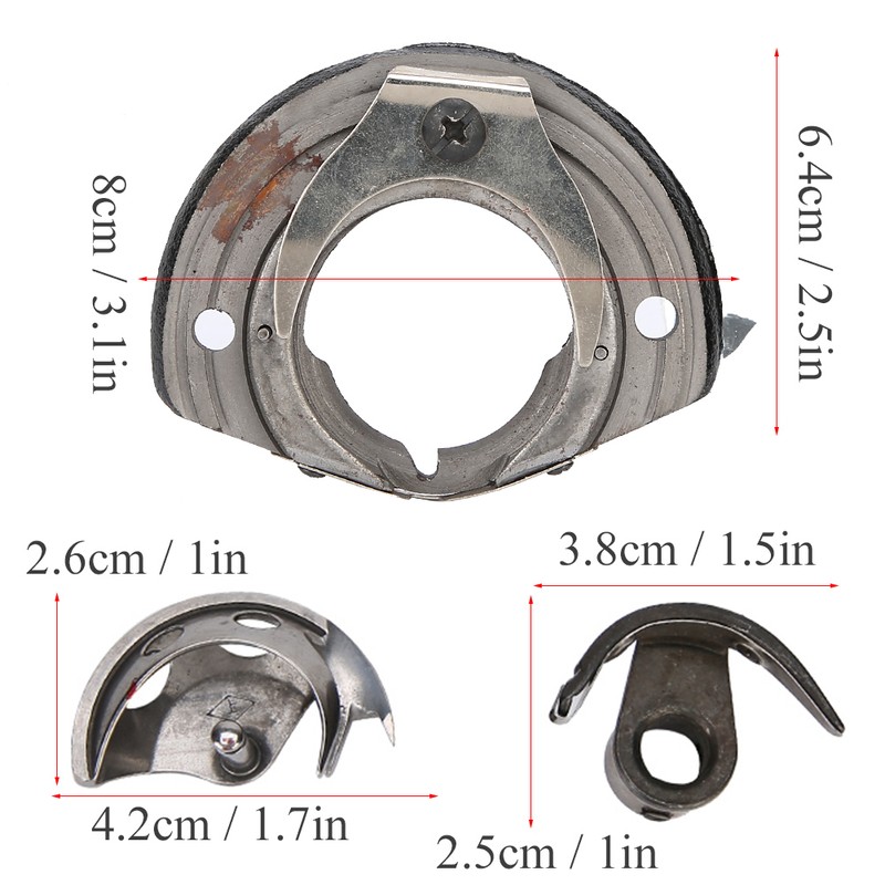 Metal Shuttle Race Hook Eyebrow Kit Accessories for Domestic Sewing