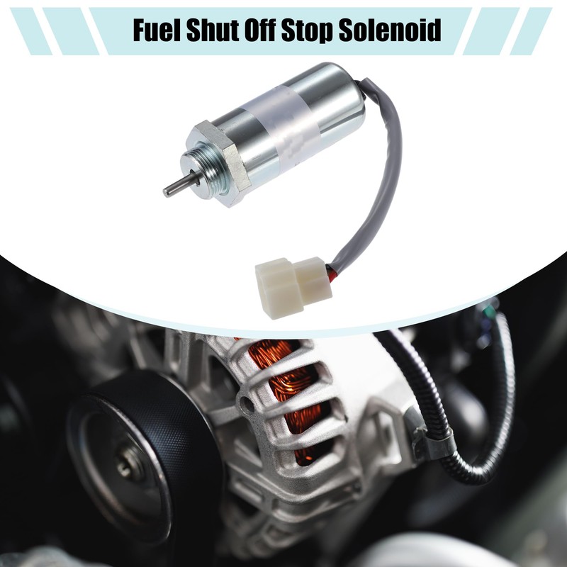 ACROPIX Fuel Shut Off Stop Solenoid Valve 897329-5680/897183-0140 Fit for
