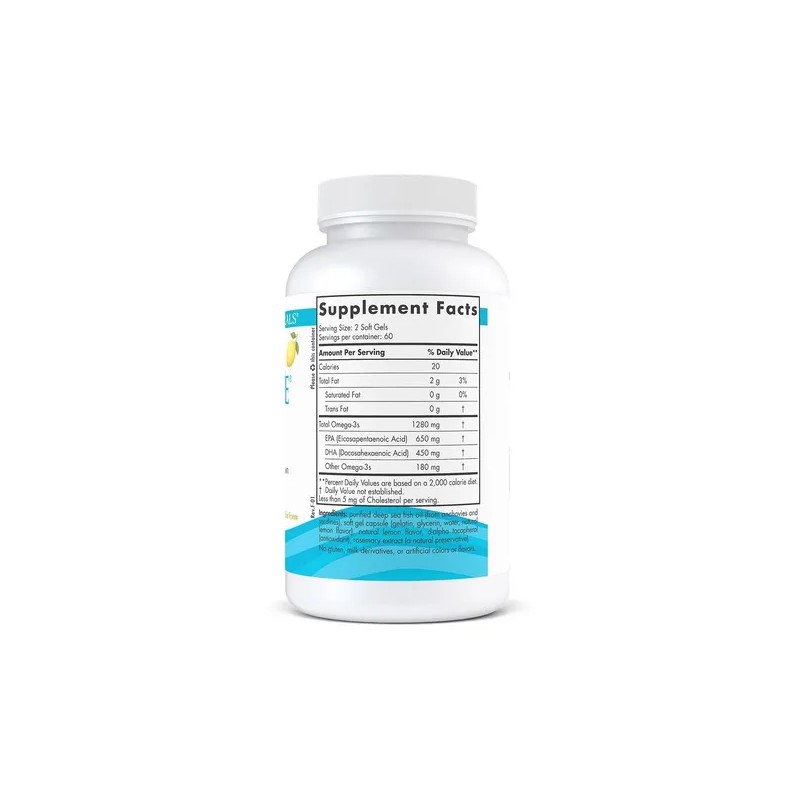 Nordic Naturals Suplemento Ultimate Omega, 1280 Mg de Omega, 120