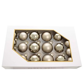 Kurt S. Adler GG0963SMPW Ornament Set, Pewter