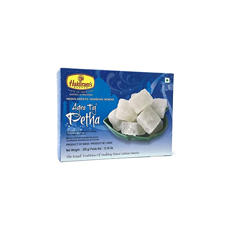 Haldiram's Agra Taj Petha, 350g (12.34 Oz), Juicy Inside, Mouth