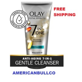 Olay Total Effects Face Wash, 7 in 1 Foaming Cleanser, 5.0 fl oz