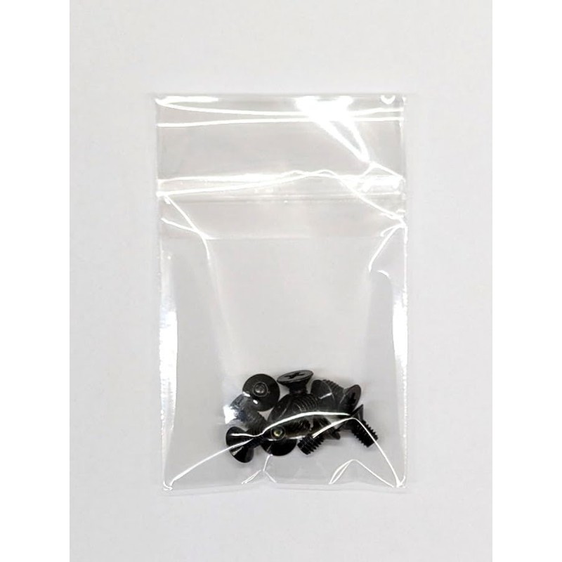 [M4x8] Tap Type Screws S Type Countersunk Head Trivalent Black