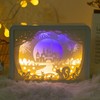 Papercut Light Box Soft Warm Light Romantic USB Battery Powered