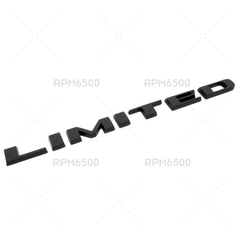Mopar 19-21 Ram 1500 Limited Rear Liftgate Matte Black Nameplate