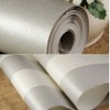 Q QIHANG DAWEI Vertical Stripes Non-Woven Wallpaper Roll for Living