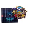 Scotland Magnet - Scottish Heritage Souvenir Magnet - Scotland Flag
