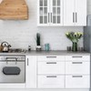Ravinte 10 Pack Matte Black Cabinet Pulls 7-1/2 inch Black