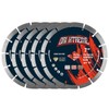 ORIXTREME 7 Inch Diamond Saw Blade 5Pcs, Segmented General Purpose