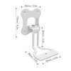 Speaker Wall Mount Bracket, Rotatable Stable Thicken Metal Space Saving
