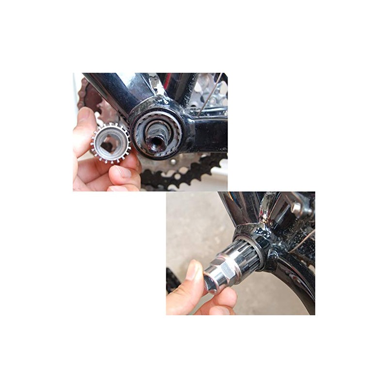 Teyssor Bicycle Crank Puller Bottom Bracket Remover with 16 mm