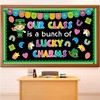 gisgfim St. Patrick's Day Classroom Bulletin Board Set Decoration Lucky