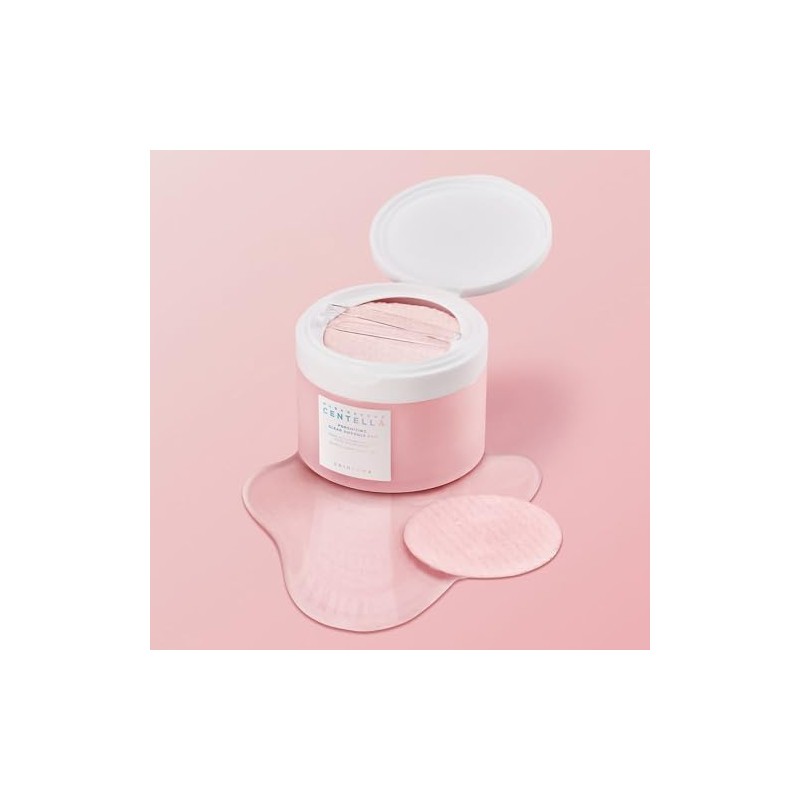 Skin1004 Madagascar Centella Poremizing Clear Ampoule Pad, Minimizador de Poros,