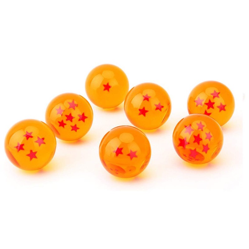 Pack of 7 Dragon Ball Balls, Dragon Balls 1 to
