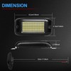 Nicoko 108 High-Power LEDs per Pod 4Pods Pure White Rock