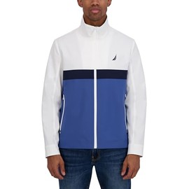 Nautica Men's Jacket – Waterproof & Windproof, Breathable, Coastal Sailing and Boating Adventures, White, 2X